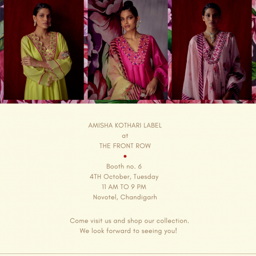 amisha-kothari-label-events-front-row-chandigarh