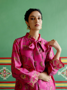 amisha-kothari-label-festive-2024-rangraag-tara-tunic-set-hot-pink-4