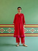 amisha-kothari-label-festive-2024-rangraag-shyamali-tunic-set-red-2