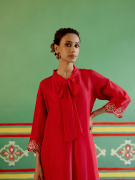 amisha-kothari-label-festive-2024-rangraag-shyamali-tunic-set-red-4