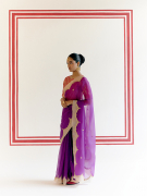 amisha-kothari-label-kikli-sarees-iindrani-red-2