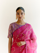 amisha-kothari-label-kikli-sarees-varuna-hot-pink-6