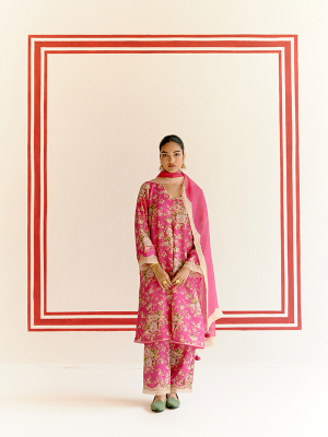 amisha-kothari-label-kikli-kurta-sets-shalimar-kurta-set-hot-pink-1