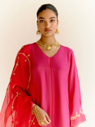 amisha-kothari-label-kikli-kurta-sets-shalini-hot-pink-red-5