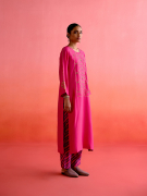 amisha-kothari-label-festive-2025-kesariya-tunic-set-hot-pink-2