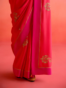 amisha-kothari-label-festive-2025-pachranga-saree-red-5