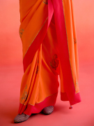 amisha-kothari-label-festive-2025-pachranga-saree-orange-7