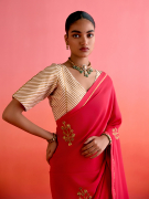 amisha-kothari-label-festive-2025-charbagh-saree-red-4