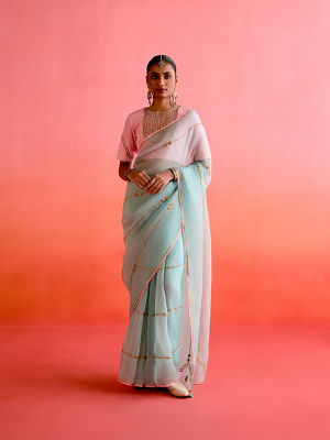 amisha-kothari-label-festive-2025-kastrui-saree-blue-1