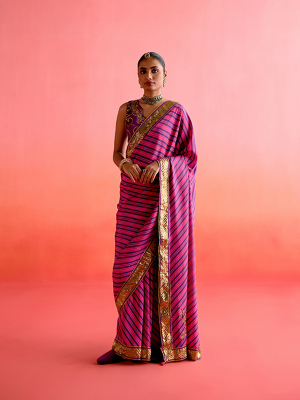 amisha-kothari-label-festive-2025-leher-saree-purple-1