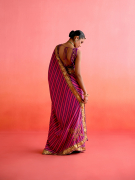 amisha-kothari-label-festive-2025-leher-saree-purple-3