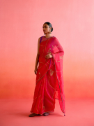 amisha-kothari-label-festive-2025-saree-ambi-red-2