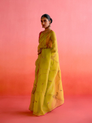 amisha-kothari-label-festive-2025-saree-lime-green-2