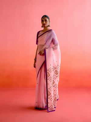 amisha-kothari-label-festive-2025-saree-kesar-pink-1