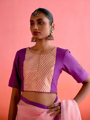 amisha-kothari-label-blouse-sheetal-blouse-pink-purple-1