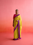 amisha-kothari-label-festive-2025-pachranga-saree-lime-green-3