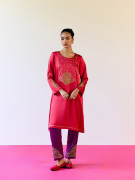 amisha-kothari-label-tunic-set-balera-red-2