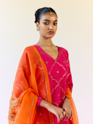 amisha-kothari-label-sharara-banera-hot-pink-4