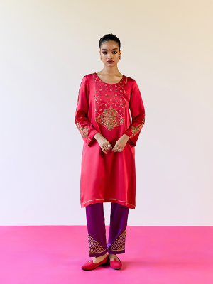 amisha-kothari-label-tunic-set-balera-red-1