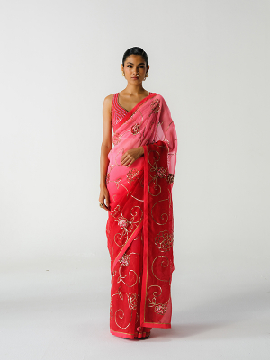 amisha-kothari-label-festive-2026-sarees-kaimudi-coral-red-1