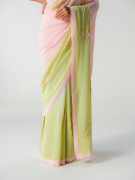 amisha-kothari-label-festive-2026-sarees-urmi-pink-green-7