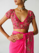 amisha-kothari-label-festive-2026-blouse-gulkar-hot-pink-2
