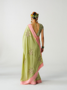 amisha-kothari-label-festive-2026-sarees-saanjh-green-4