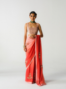 amisha-kothari-label-festive-2026-sarees-reva-coral-red-7