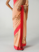 amisha-kothari-label-festive-2026-sarees-saanjh-pale-pink-red-7