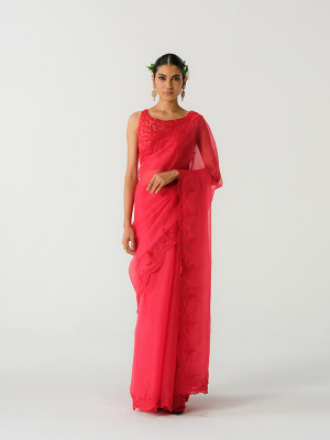 amisha-kothari-label-collection-summer-festive-2026-saree-amara-saree-red-1