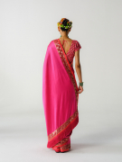 amisha-kothari-label-festive-2026-abha-saree-hot-pink-4