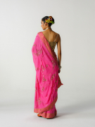 amisha-kothari-label-festive-collection-saree-soma-hot-pink-3