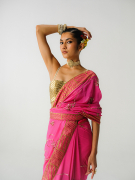 amisha-kothari-label-festive-collection-saree-soma-hot-pink-7