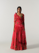 amisha-kothari-label-festibe-2026-dhara-ghaghra-set-red-3