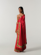 amisha-kothari-label-festive-2026-arka-saree-red-2